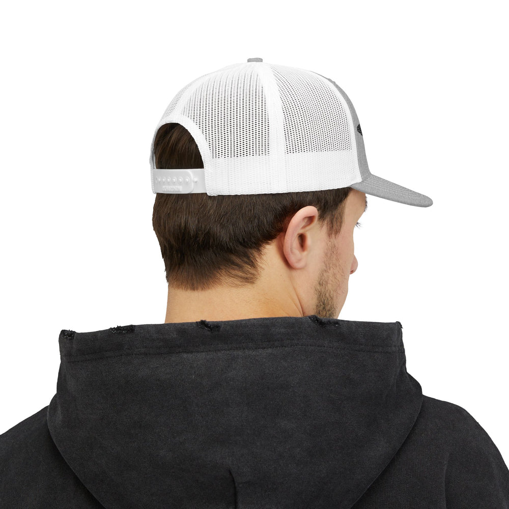 Viceofcity Trucker Cap | Mesh Snapback Hat, Distressed Text Design