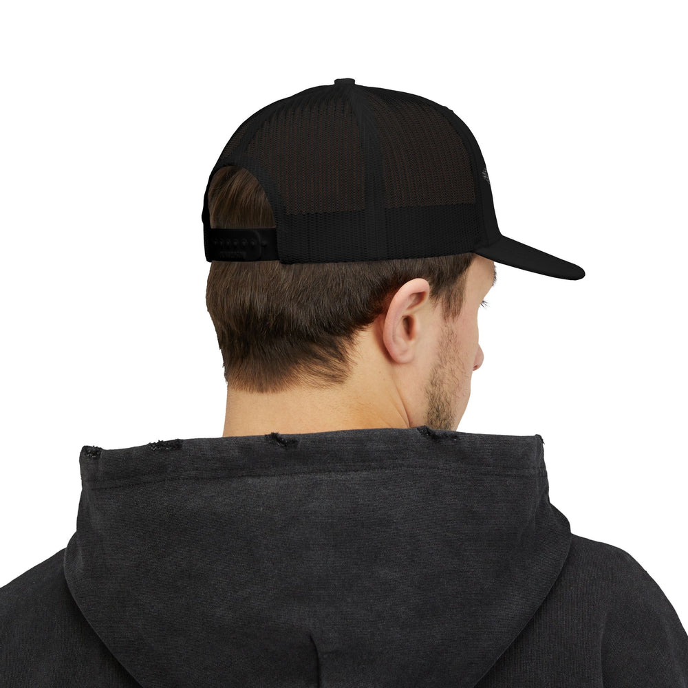 Viceofcity Trucker Cap | Mesh Snapback Hat, Distressed Text Design