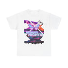 Vaporwave Motel Sunset Tee | Retro Neon Aesthetic Shirt