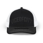 Viceofcity Trucker Cap | Mesh Snapback Hat, Distressed Text Design